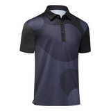 Polo Transpirable For Hombre, Ciclismo Y Golf