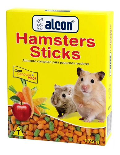 Ração Alcon Hamster Sticks 175g