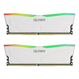 2x16gb Ddr4 Rgb Branca Gloway 3200 Mhz 32gb (2x16gb)