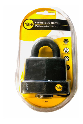 Candado Intemperie Yale 71 Mm