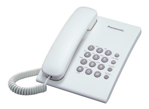 Telefono Panasonic Kx Ts500 Ag Mesa Pared Bco - Ngro