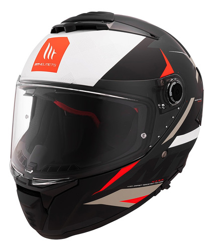 Casco Moto Thunder 4 Sv Exeo Bs Rojo Mate