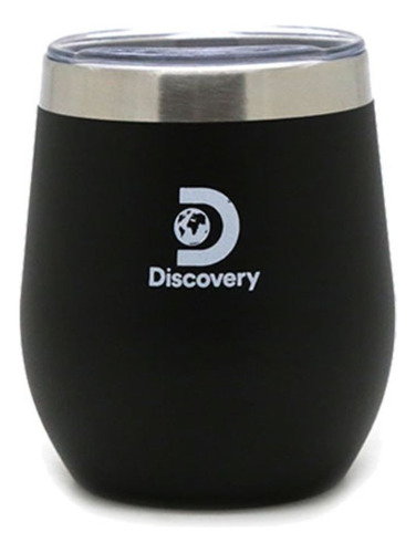 Mate Discovery + Tapa 280ml Color Negro - 16260