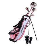 Set De Golf Precise Diestro, Infantil, De 3 A 5 Años, Rosa