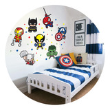 Vinilo Decorativo Infantil Miniheroes Pared