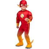 Disfraz De Flash Superhéroe Para Niños- Halloween