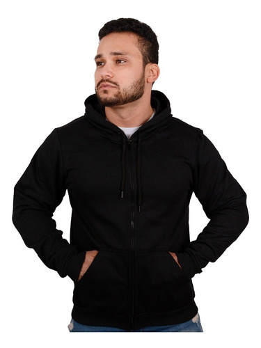 Casaco Moletom Blusa De Frio Ziper Rmz Marca Famosa Unissex 