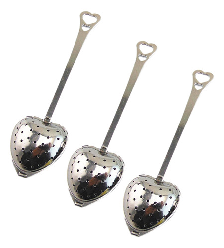 Conjunto De Infusão Heart Spoons, 10 Unidades