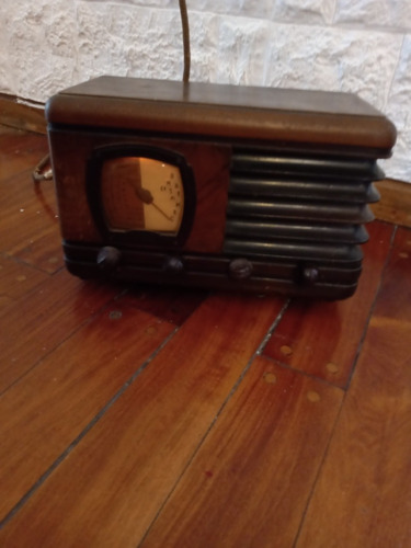 Radio Antigua Vintage Funciona Ok Ethersone Am Coleccionista