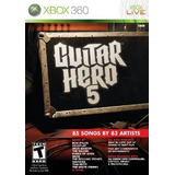 Guitar Hero 5 - Xbox 360 (juego Solamente)