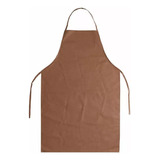 Delantal Pechera Impermeable Multiuso Imitación Cuero Cocina