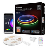 Tira De Luces Led Cob Rgb Inteligente Tatazone, Tira De Luz 