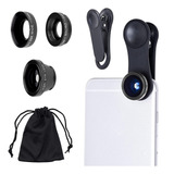 3 En Kit Lente Camara Para Smartphones iPhone iPod L