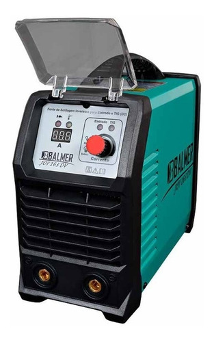 Máquina De Solda Inverter Balmer Joy 163 Dv Verde E Preta 50hz/60hz 127v/220v