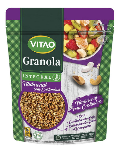 Granola Tradicional 800g - Vitao