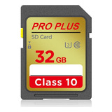 Cartão Memória Sd Microdrive Sd 4k 32gb Pro Plus Classe 10