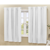 Cortina Blackout Pvc Corta 100 % A Luz 2,80 X 1,80 Branca