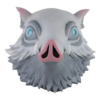 . Máscara De Cerdo Kimetsu Regalada Con Yaiba Hashibira | Envío gratis