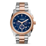 Reloj Fossil Fs-5037 Para Hombre Cronografo Original