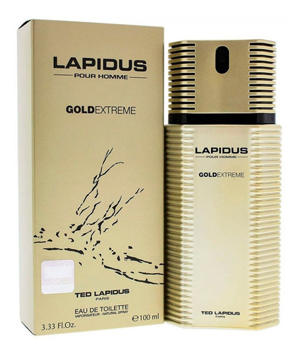 Lapidus Gold Extreme Edt 100ml ,silk Perfumes Originales 