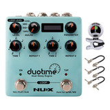 Nux Duotime - Pedal De Retardo Estéreo Afinador Platea...