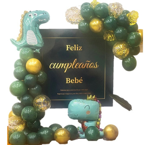 Pack Decoración Cumpleaños Dinosaurio