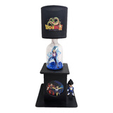 Lámpara De Vegeta Dragonball Anime Colección Ssj Artesanal 