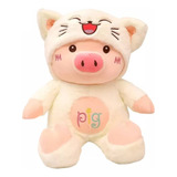 Lechón De Peluche Con Pijama 30 Cm