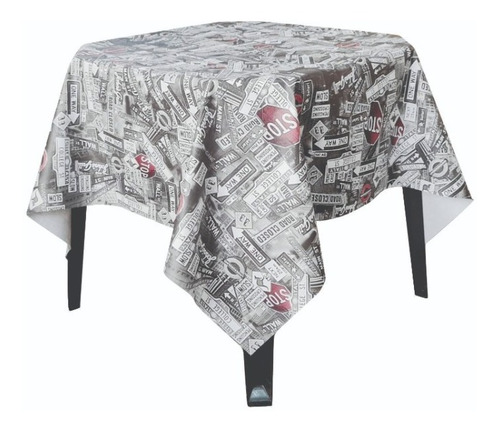 5 Unidade Toalha De Mesa Quadrada 4 Lugares 1,40x1,40 Floral