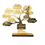Árvore Da Vida Decorativa 10 Mandamentos Do Lar Família