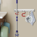 Escoba Mop Rack Space, De Aluminio, Montada En La Pared, En