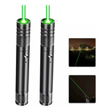 2 * Ponteiro Laser Verde Ponteiro Laser Recarregável Usb
