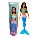 Barbie Sirena Dreamtopia Morena De Traje Turquesa Mattel