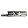 Emblema Mazda 323 Compuerta Trasera ( Incluye Adhesivo 3m) Mazda 323