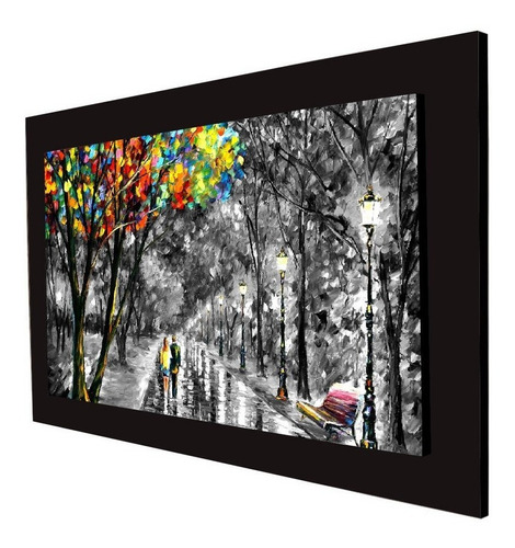 Cuadro 60x40 Cms Decorativo Tipo Oleo Camino 10+envío Gratis