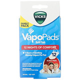 Paquete Familiar Vicks Vapo Pad, 12 Unidades