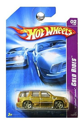 Hot Wheels 07 Cadillac Escalade Gold Rides Series Pr5 Wheels