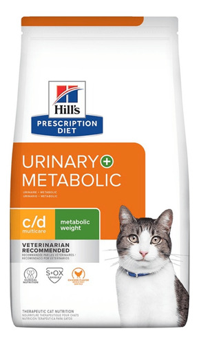 Hills Metabolic Y Urinary Feline 2.8 Kg