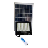 Reflector Led Solar 100w Luz Blanca Con Control