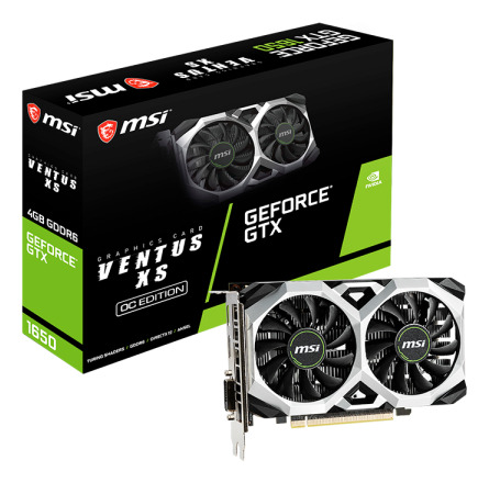 Geforce Gtx 1650 D6 Ventus Xs Ocv1