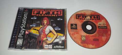 The Fifth Element Playstation Patch Midia Prata!