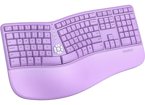 Teclado Ergonómico, Teclado Inalámbrico Dividido, Escritura 