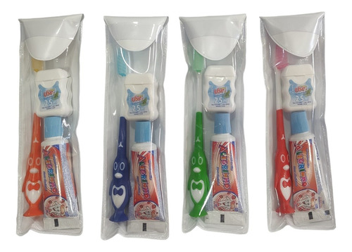 12 Kit Higiene Bucal Infantil