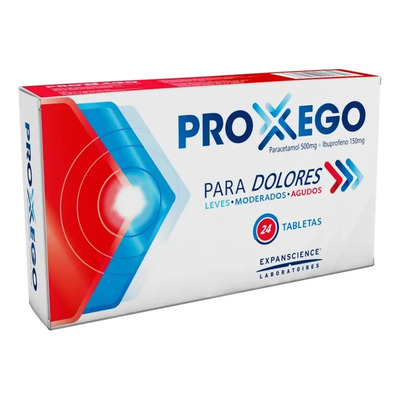 Proxego Tableta 500\u002F150 Mg, 24 Tabletas | Envío gratis