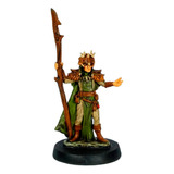 Druida Elfo - Aldon Haldir - Miniatura Pintada - Rpg