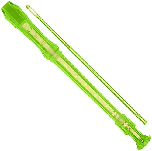 Ravel Pr19cgn Recorder Con Varilla De Limpieza Y Bolsa Verde