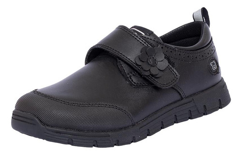 Zapato Escolar Algodón Invierno Niña Negro (pzt74neg25)