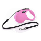 Correa Para Tu Perro Retractil Flexi Standard Talla M Color Rosa