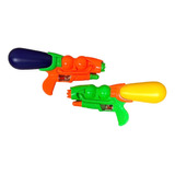  Pack X2 Pistola De Agua Tanque Grande 27x10 Cm Pileta