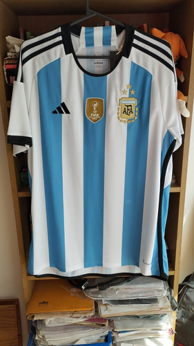 Camiseta Seleccion Argentina 3 Estrellas Aeroready